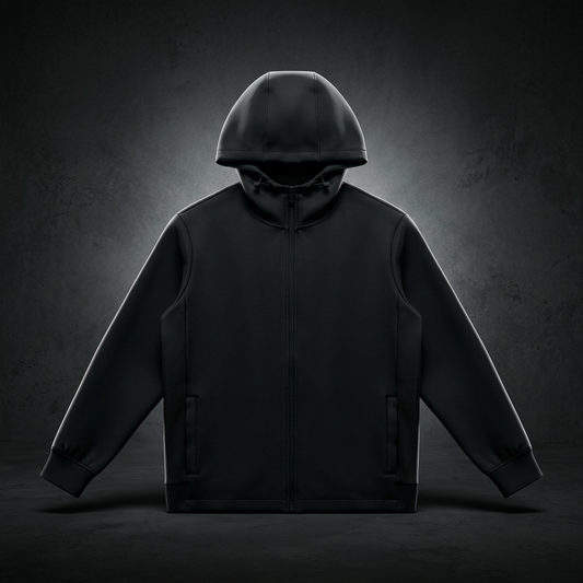 Unisex Regular Fit Full Zip Hoodie, view 1