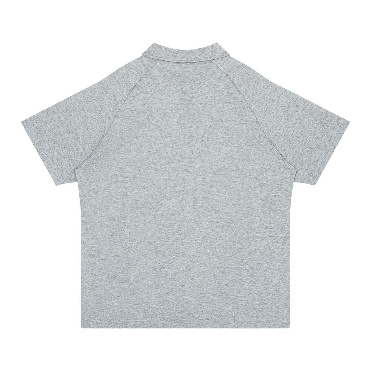 Unisex Regular Fit Polo Shirt in flower gray, alternate angle