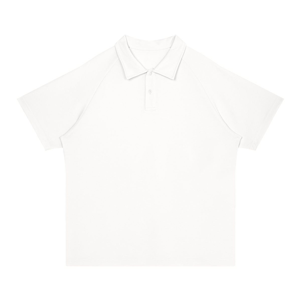Unisex Regular Fit Polo Shirt in white