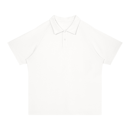 Unisex Regular Fit Polo Shirt in white