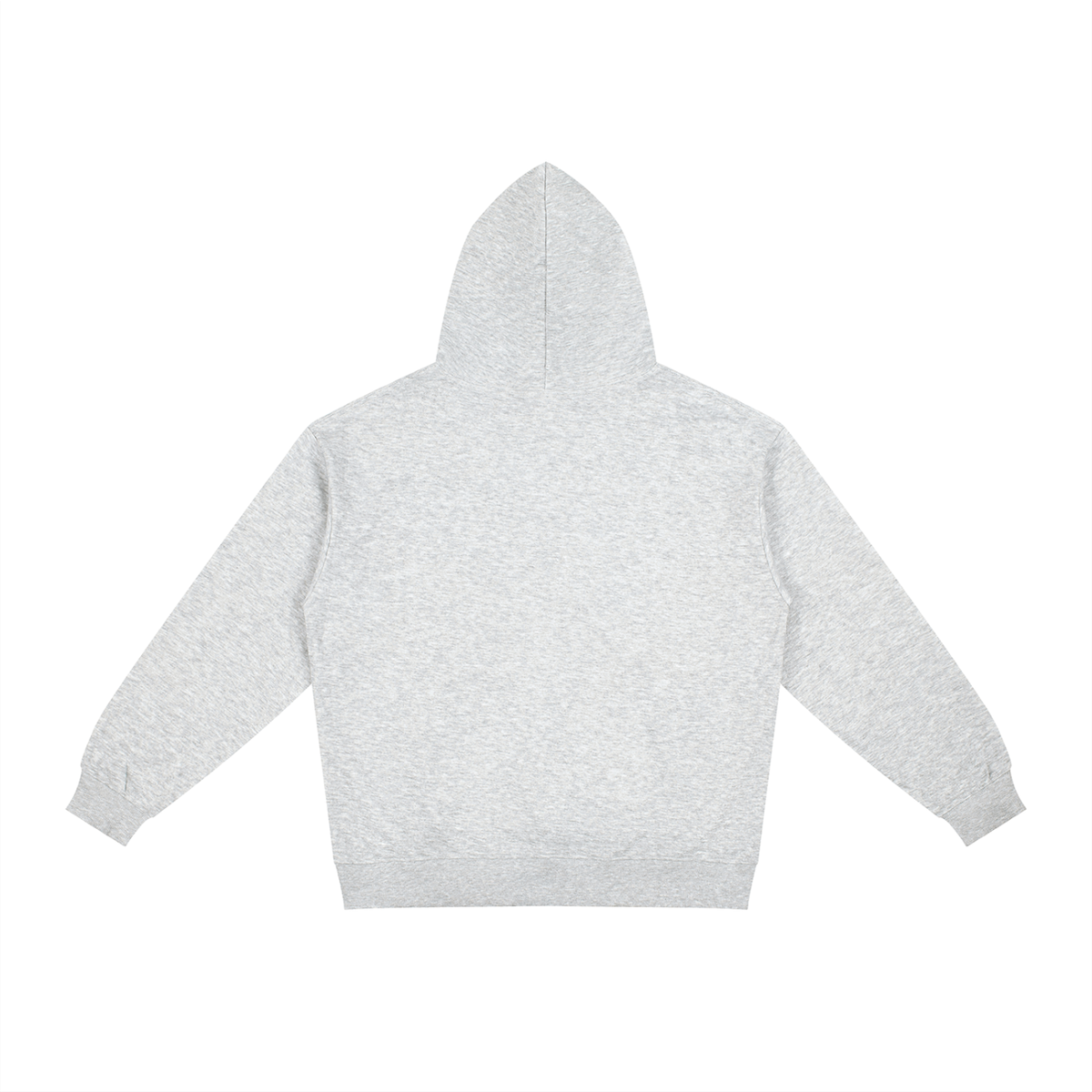 Unisex Relaxed Fit Hoodie in flower gray, alternate angle