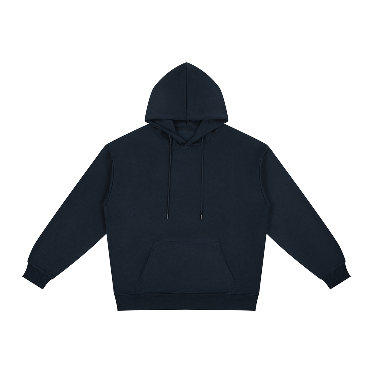 Unisex Relaxed Fit Hoodie in navy blue