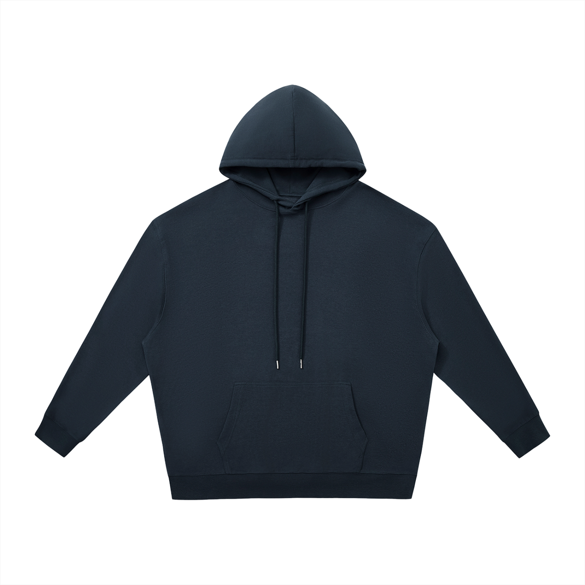Unisex Relaxed Pullover Hoodie in navy blue