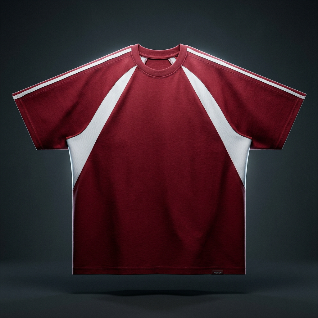 Unisex Retro Raglan Color Block T-Shirt