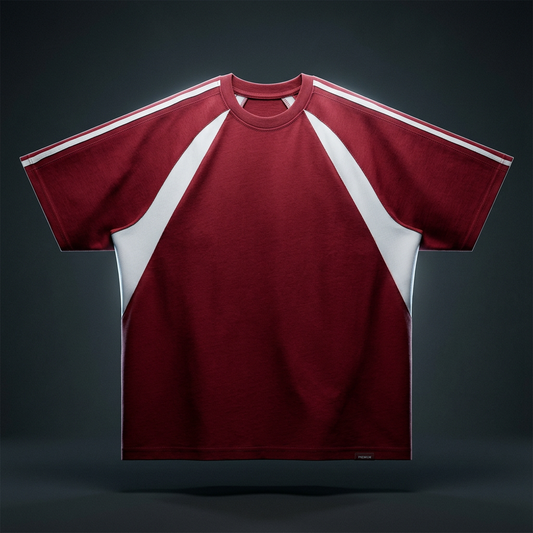 Unisex Retro Raglan Color Block T-Shirt