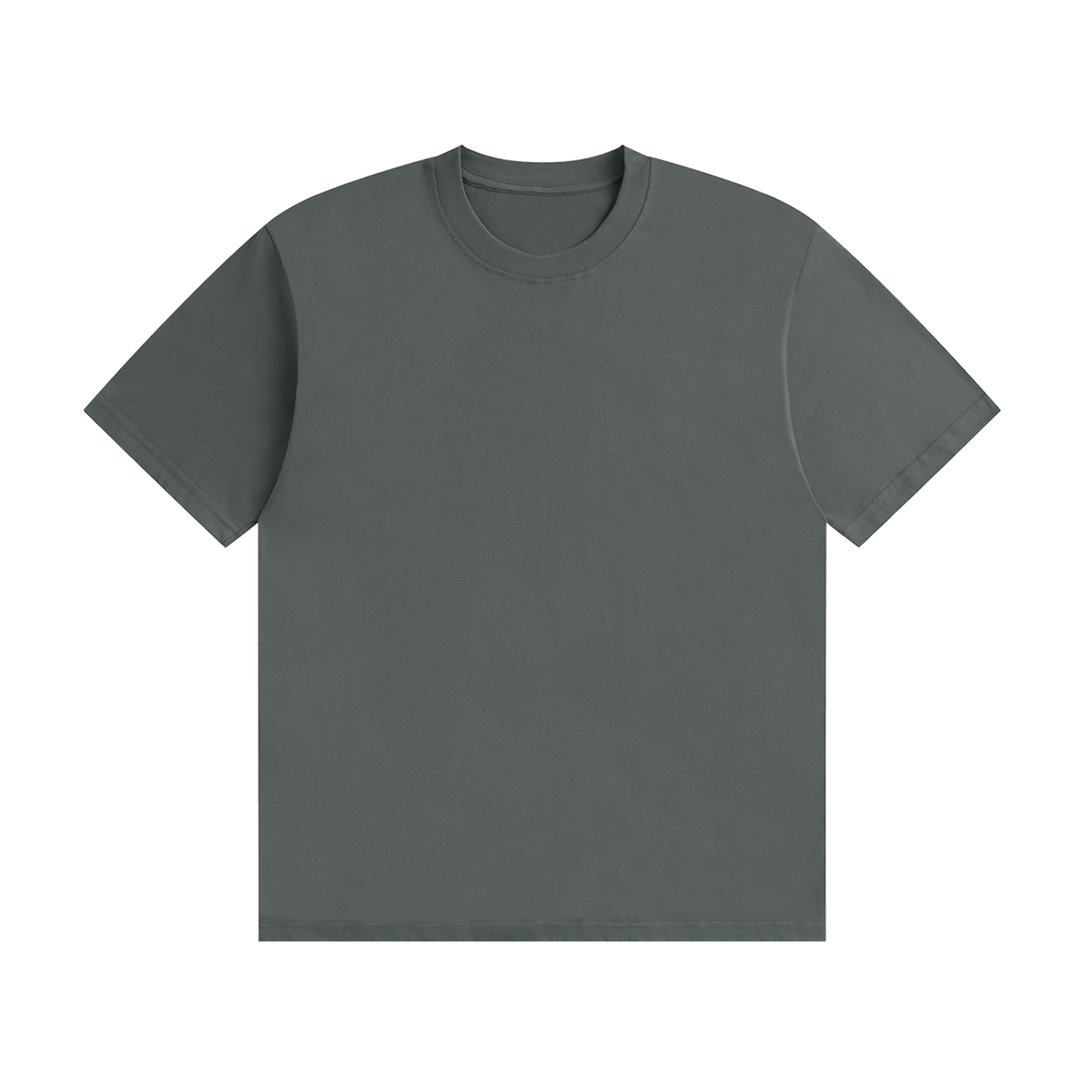 Unisex Seamless Cotton T-Shirt in gray