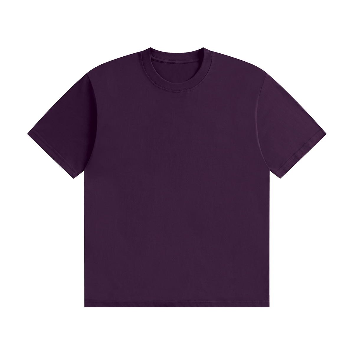 Unisex Seamless Cotton T-Shirt in purple