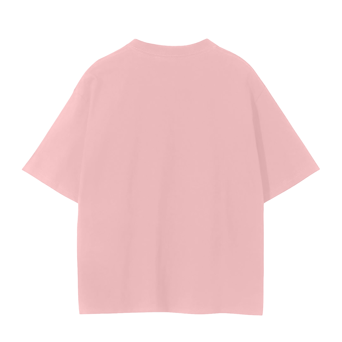 Unisex Seamless T-Shirt in blossom pink, alternate angle