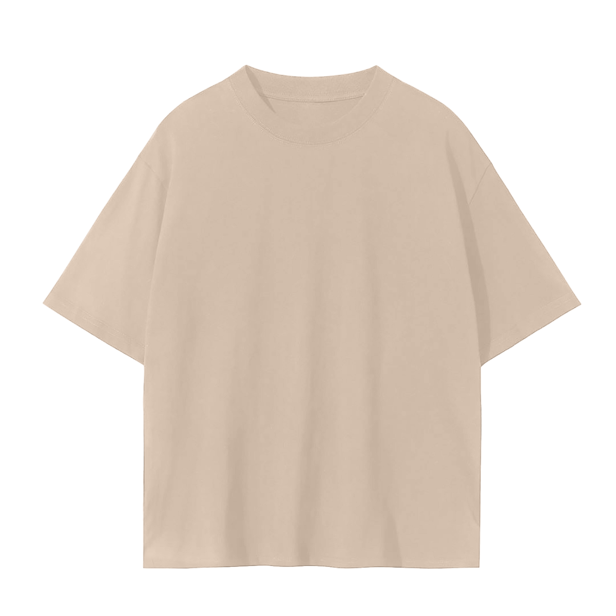 Unisex Seamless T-Shirt in camel