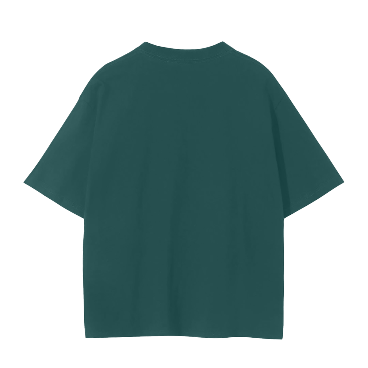 Unisex Seamless T-Shirt in dark green, alternate angle
