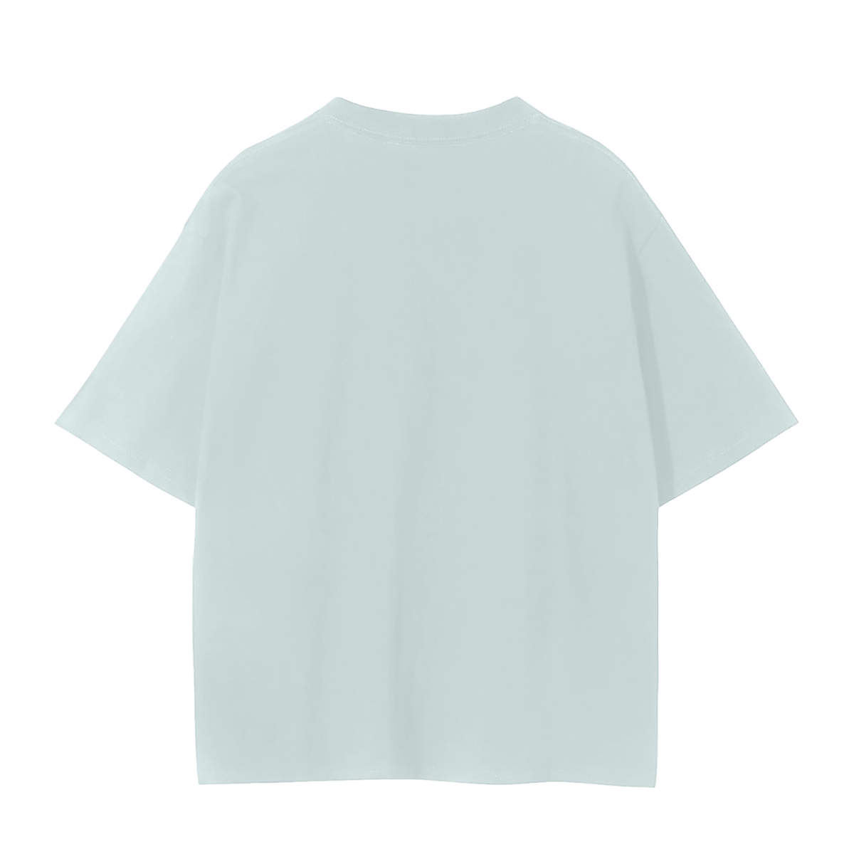 Unisex Seamless T-Shirt in light green, alternate angle