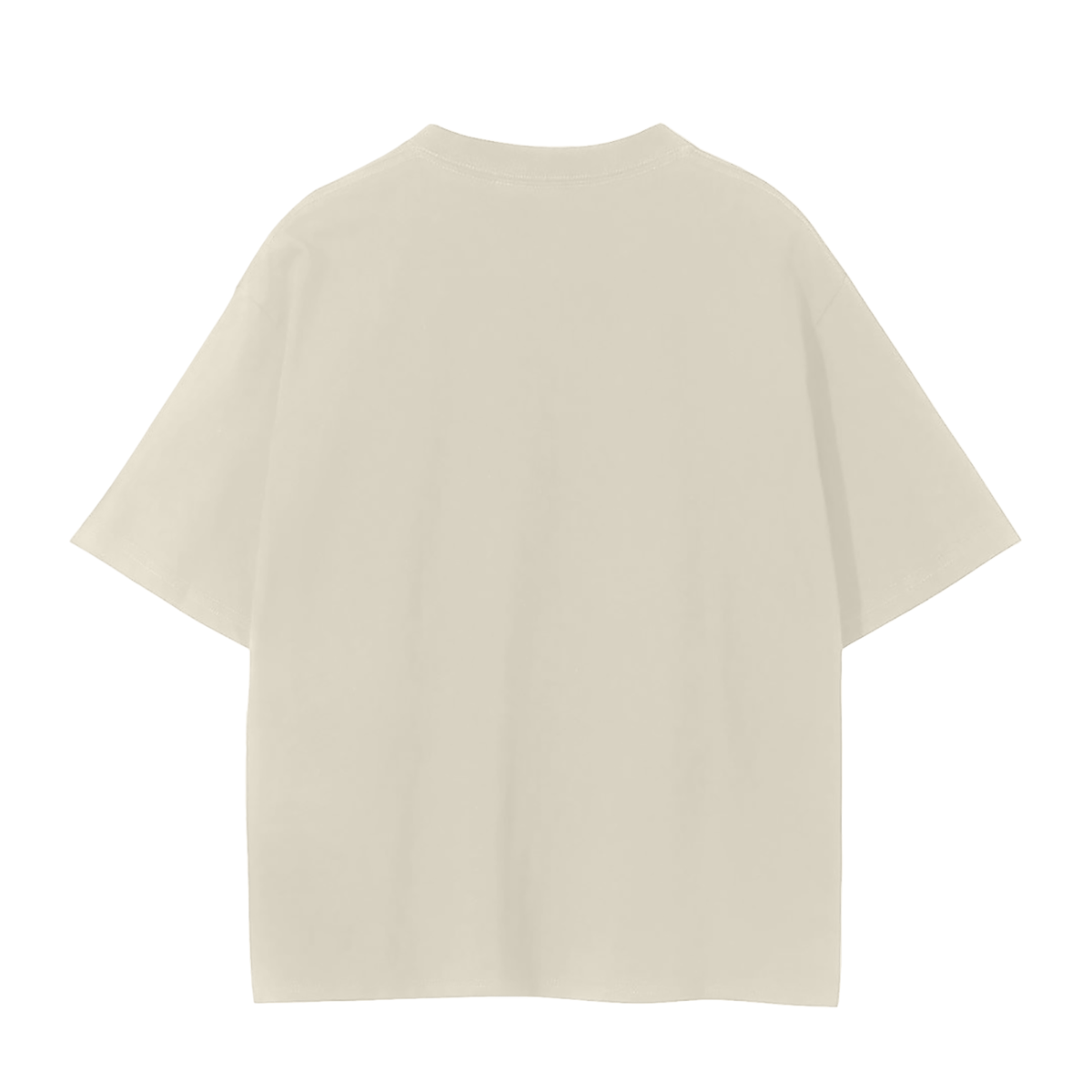 Unisex Seamless T-Shirt in mild apricot, alternate angle