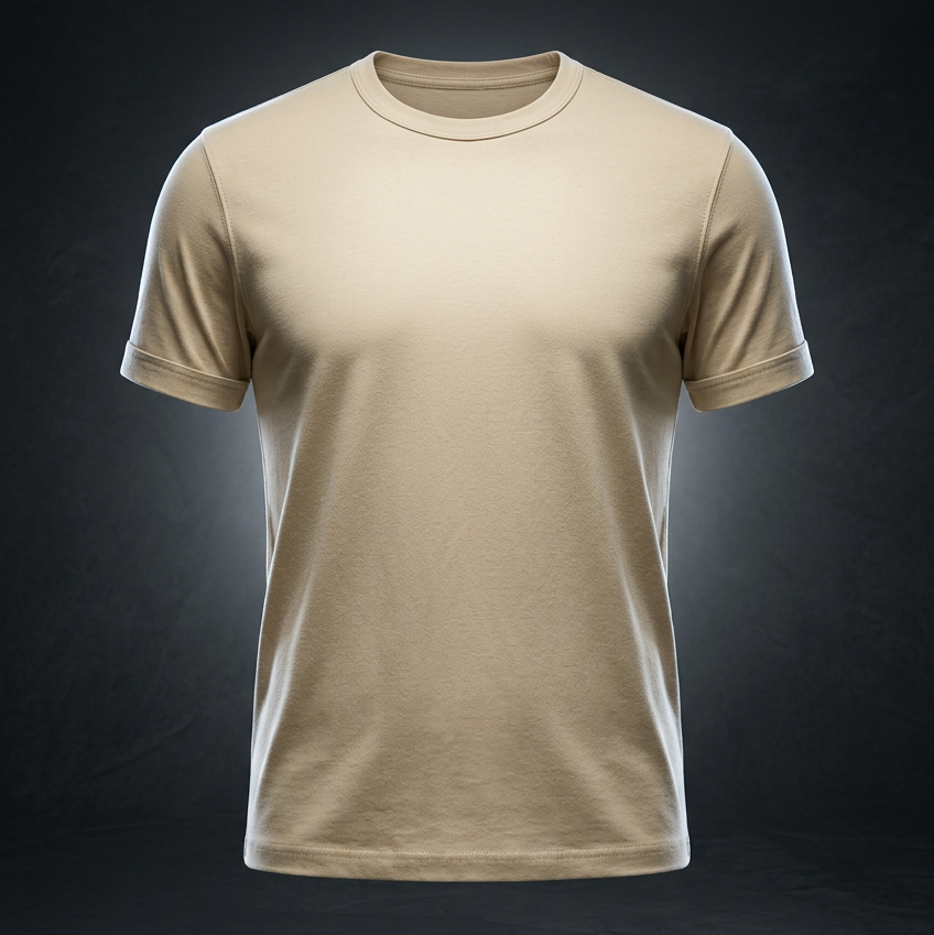 Unisex Slim Fit Cotton Spandex T-Shirt