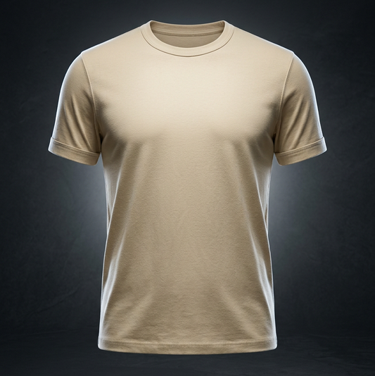 Unisex Slim Fit Cotton Spandex T-Shirt