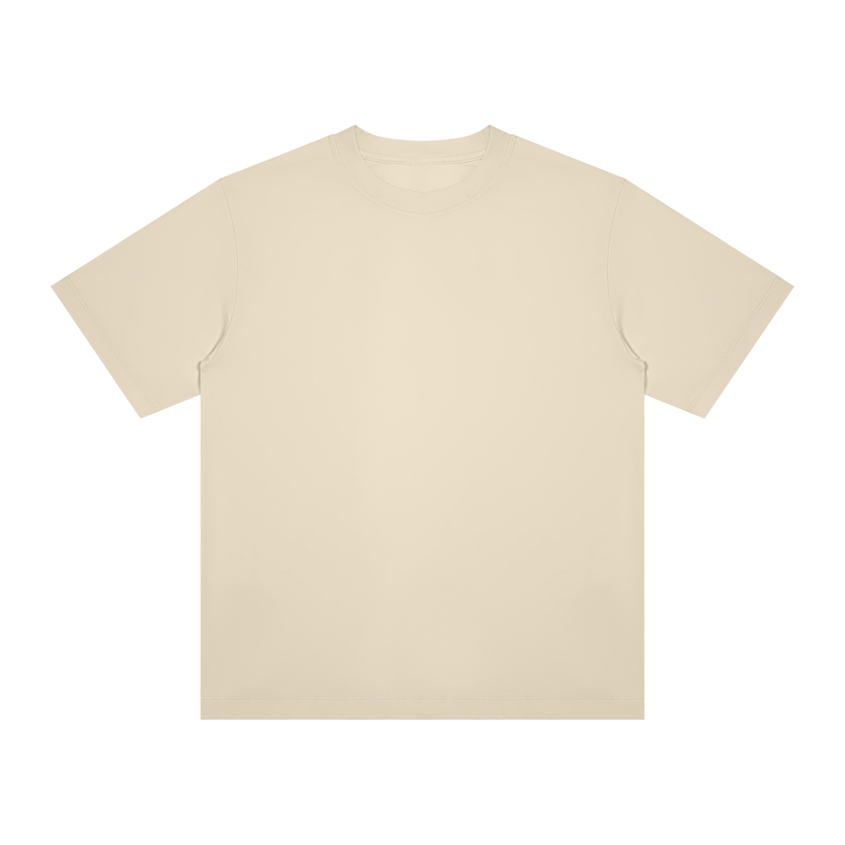 Unisex Slim Fit Crewneck T-Shirt in apricot