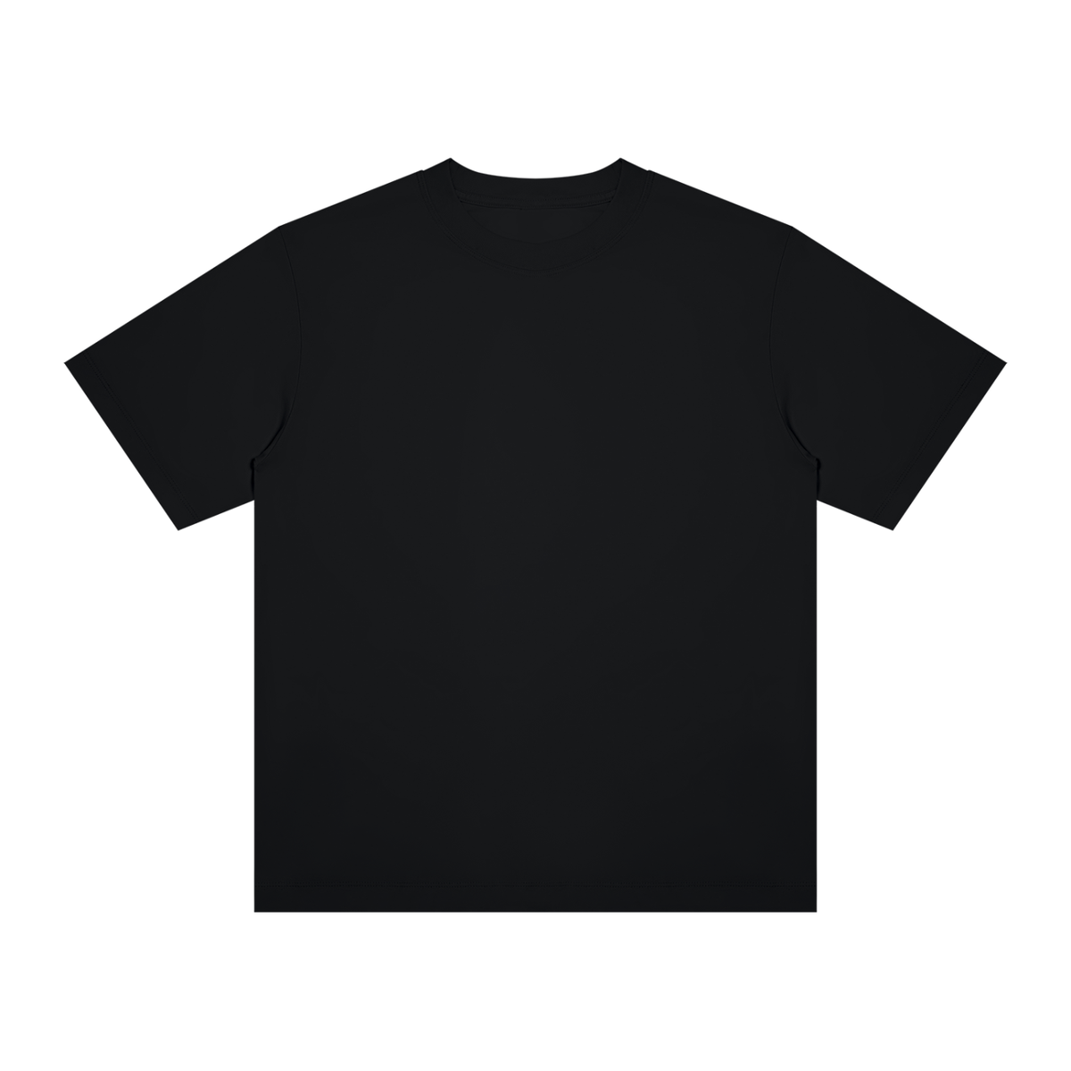 Unisex Slim Fit Crewneck T-Shirt in black