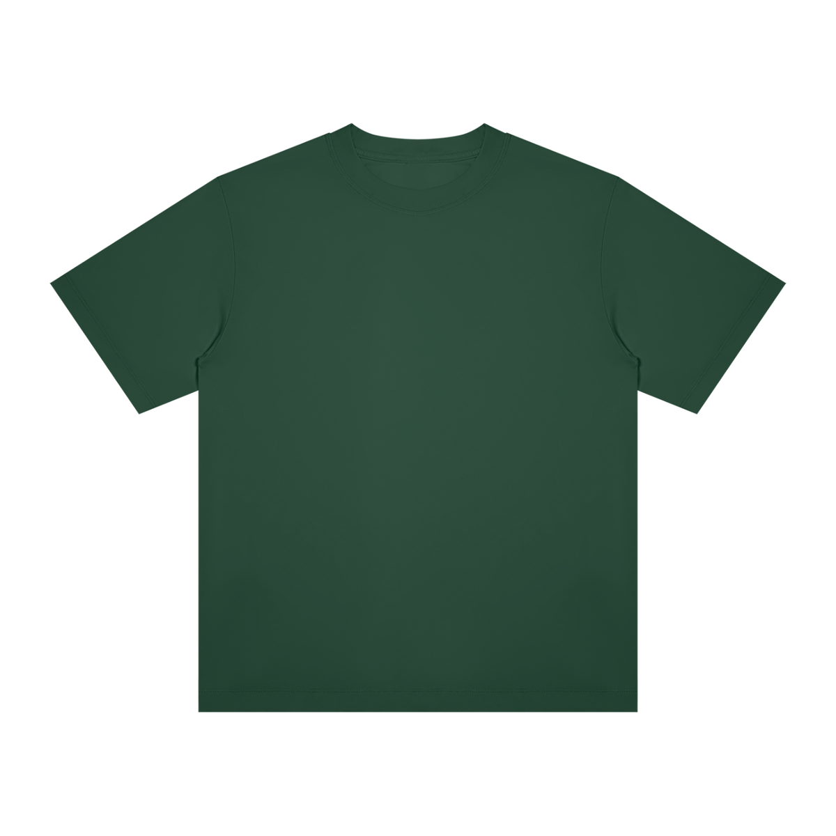 Unisex Slim Fit Crewneck T-Shirt in blackish green
