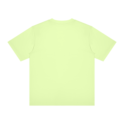Unisex Slim Fit Crewneck T-Shirt in light green, alternate angle