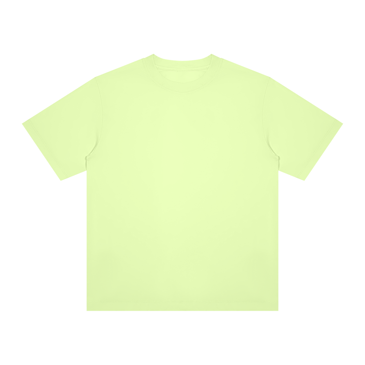 Unisex Slim Fit Crewneck T-Shirt in light green