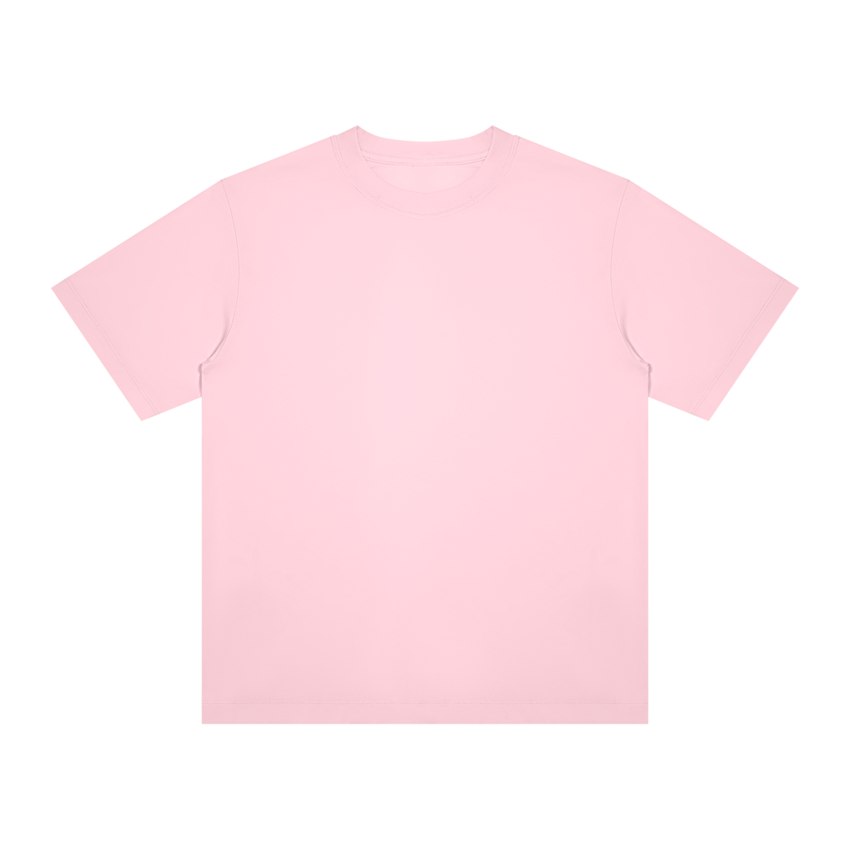 Unisex Slim Fit Crewneck T-Shirt in light pink