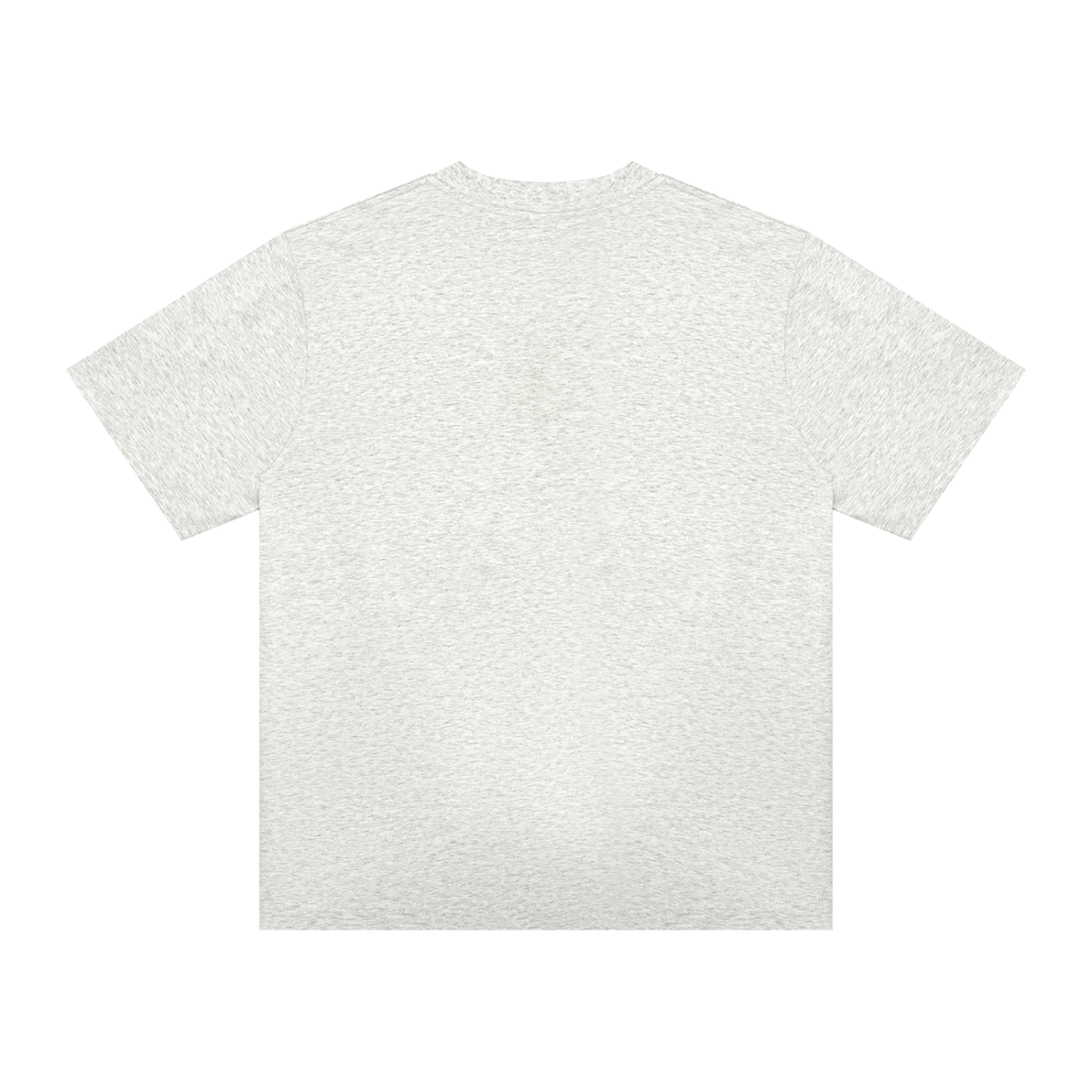 Unisex Slim Fit Crewneck T-Shirt in oat gray, alternate angle