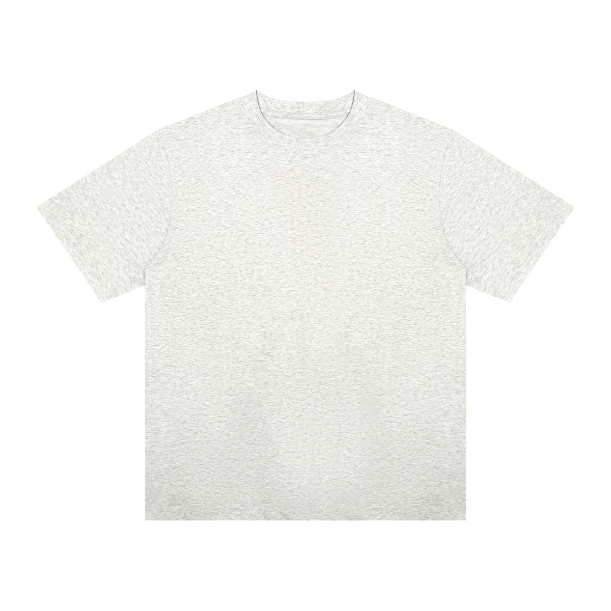 Unisex Slim Fit Crewneck T-Shirt in oat gray