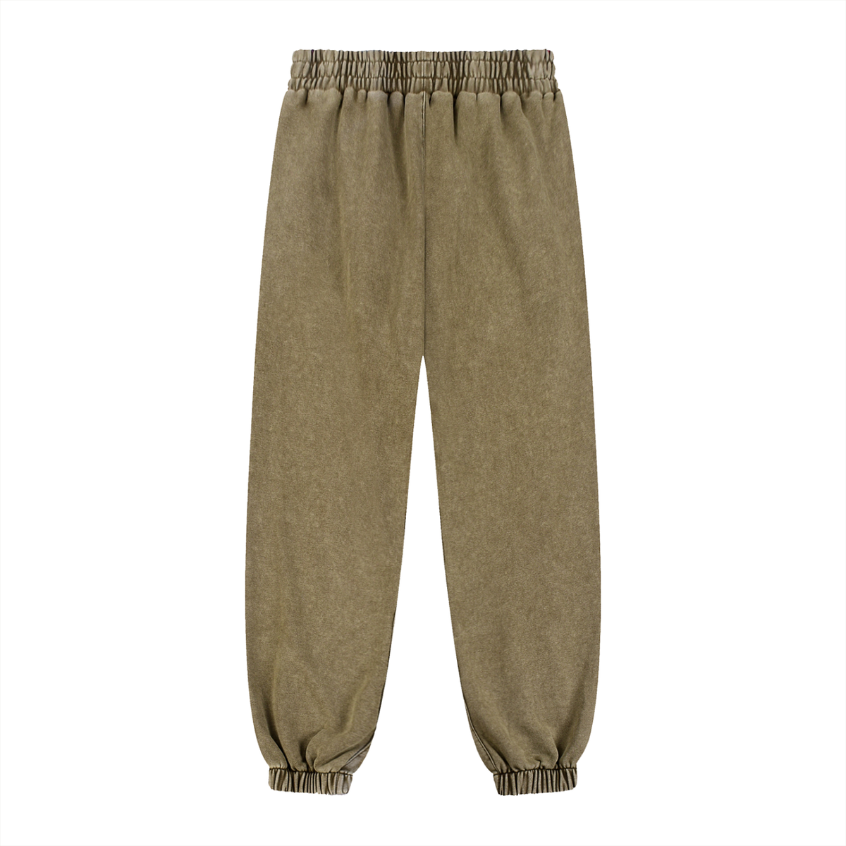 Unisex Snow Wash Heavyweight Jogged Sweatpants in brown, alternate angle