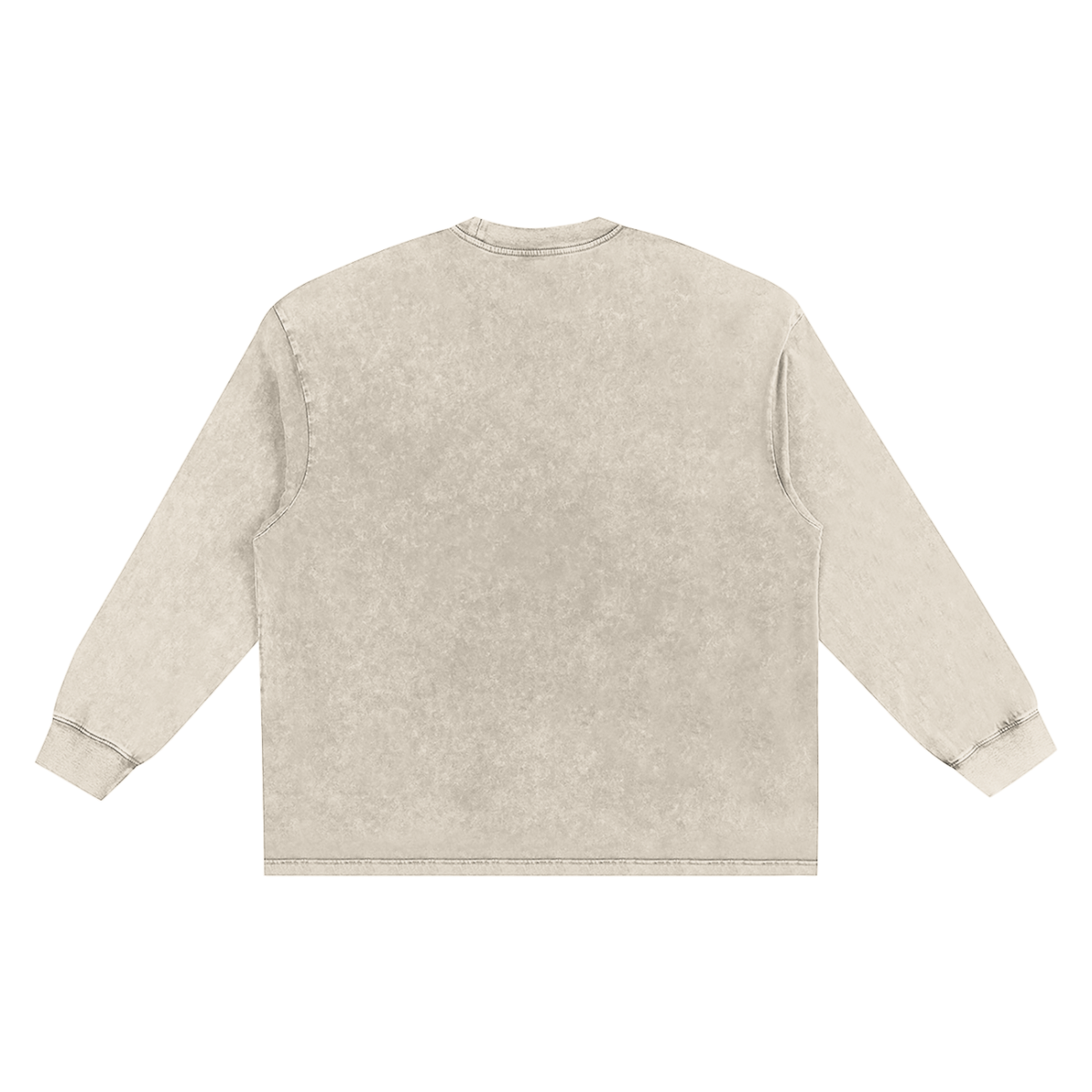 Unisex Snow Washed Frayed Edge T-Shirt in light apricot, alternate angle