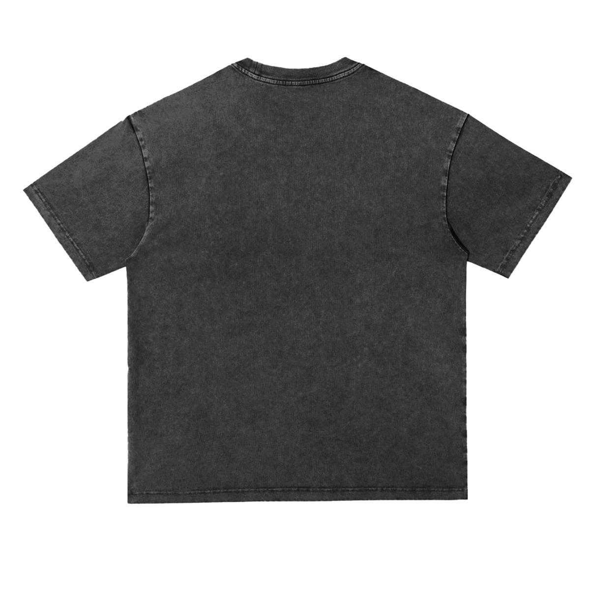 Unisex Snow Washed Heavyweight T-Shirt in black, alternate angle