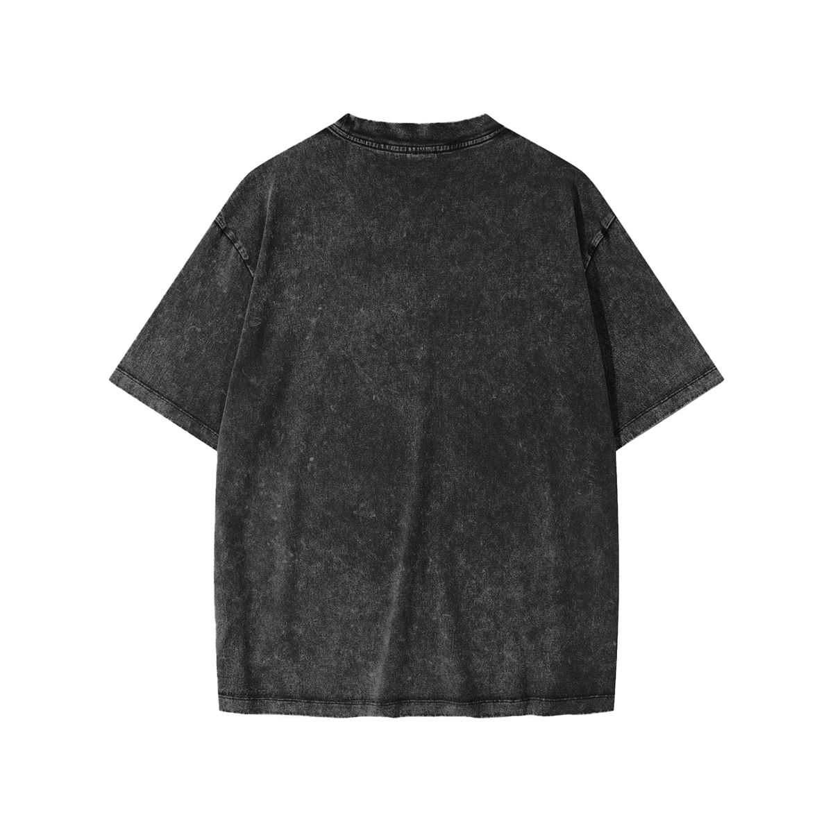 Unisex Snow Washed Kids' T-Shirt in black, alternate angle