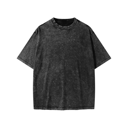 Unisex Snow Washed Kids' T-Shirt in black