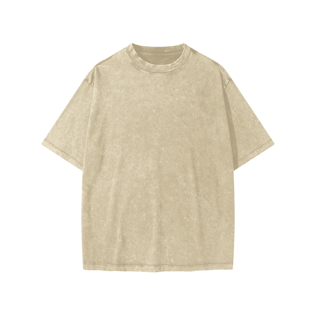 Unisex Snow Washed Kids' T-Shirt in khaki