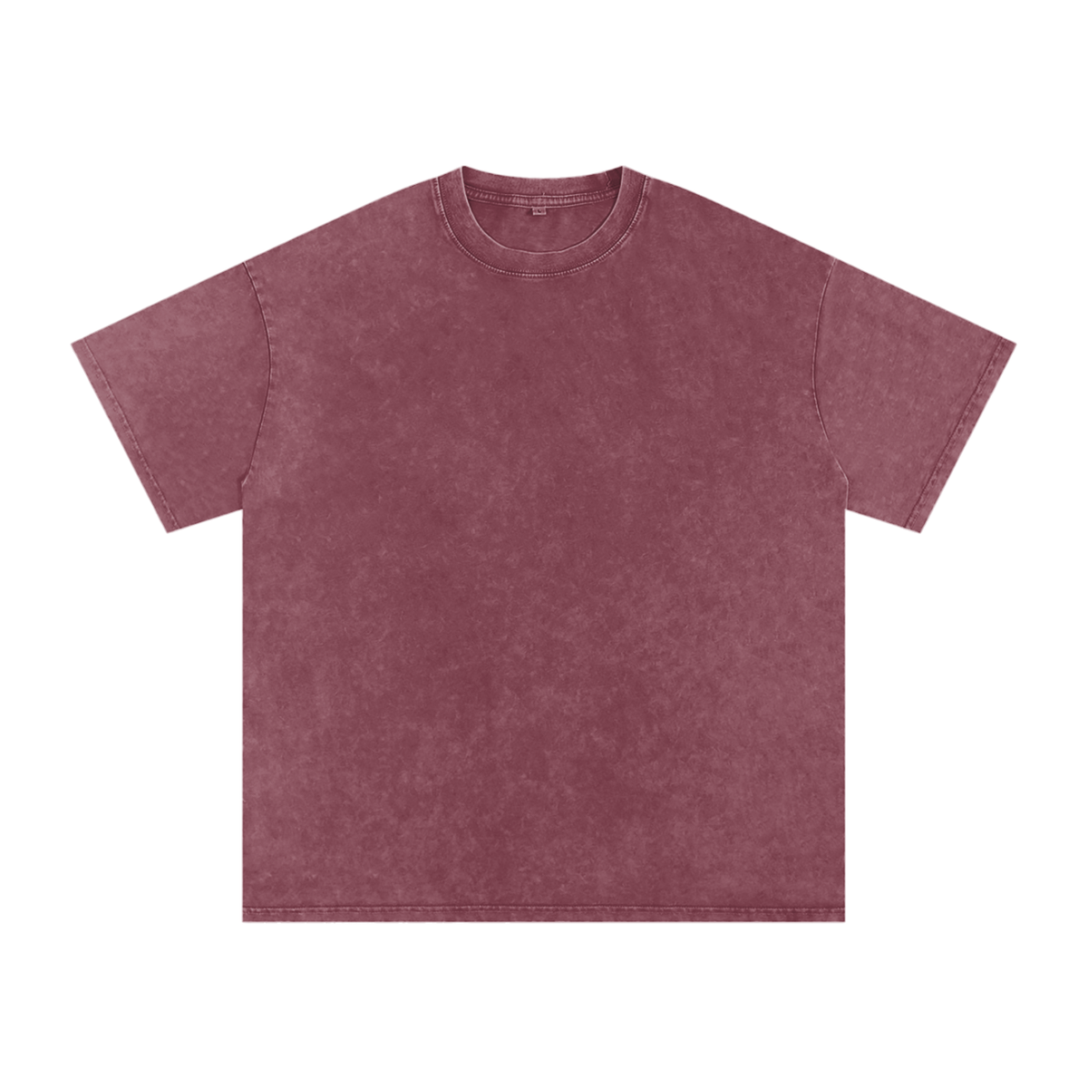 Unisex Snow Washed Oversized Cotton T-Shirt, view 41