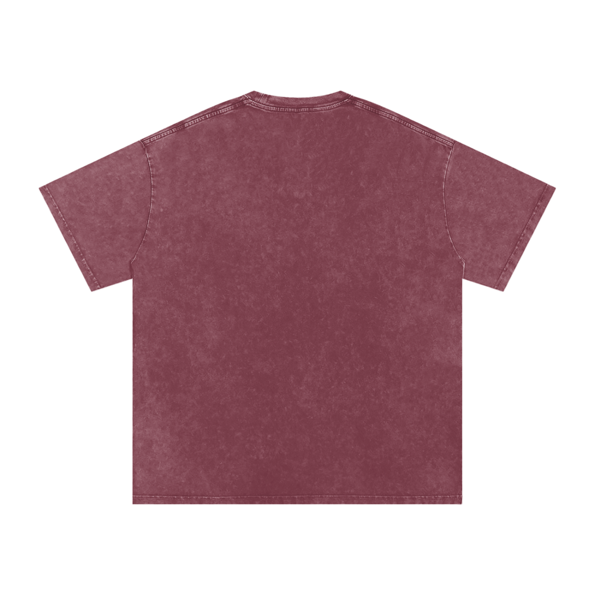 Unisex Snow Washed Oversized Cotton T-Shirt, view 42
