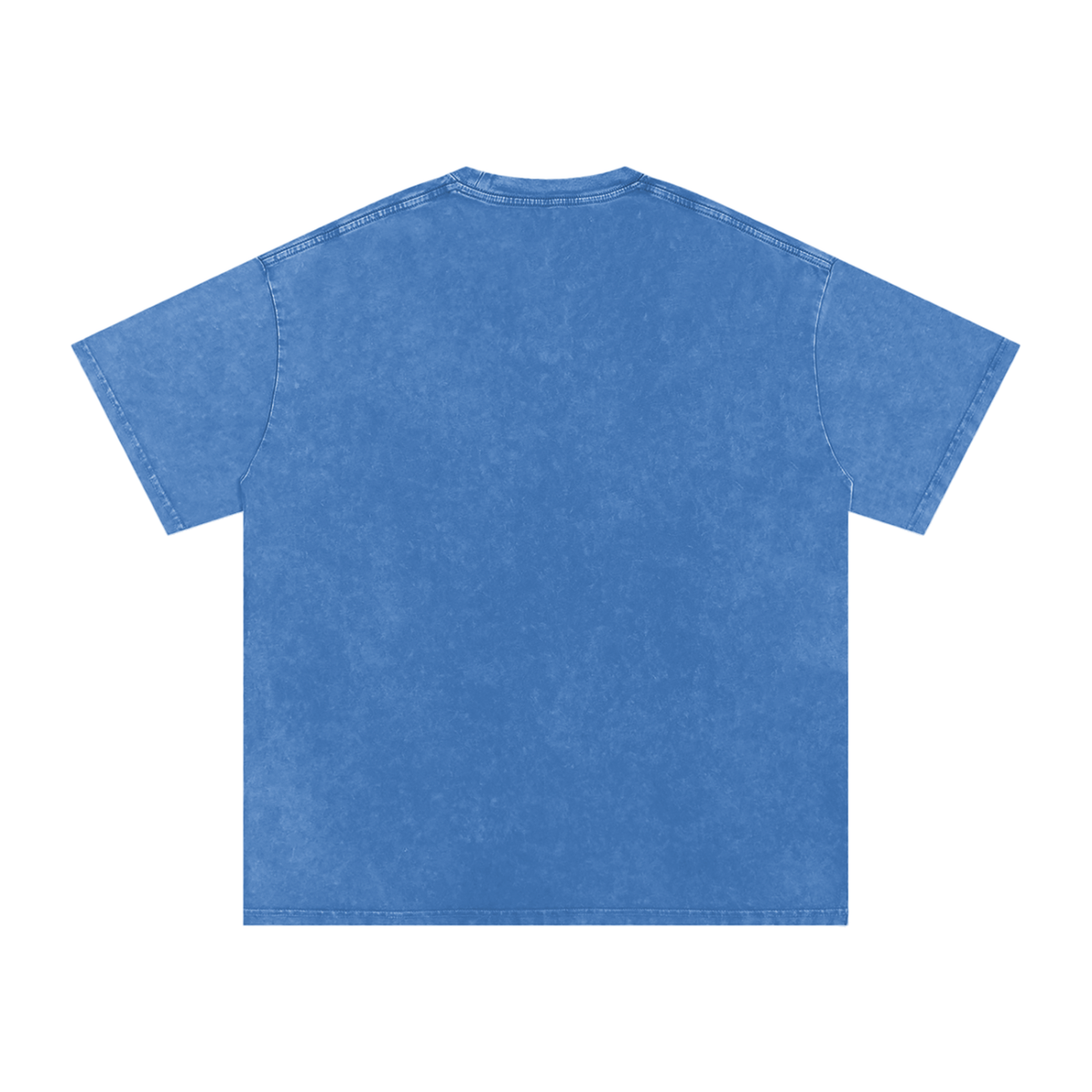 Unisex Snow Washed Oversized Cotton T-Shirt, view 44