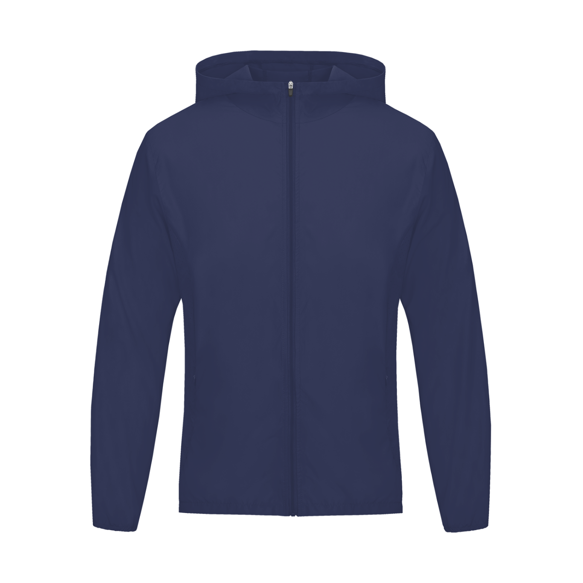 Unisex Soft Hooded Sports Jacket in dark blue