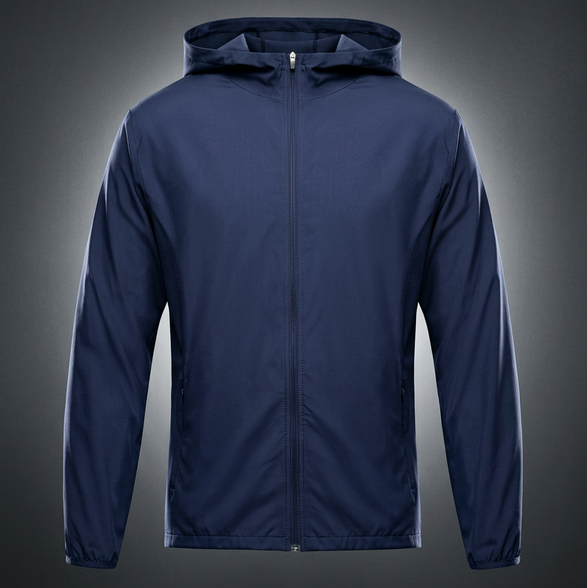 Unisex Soft Hooded Sports Jacket