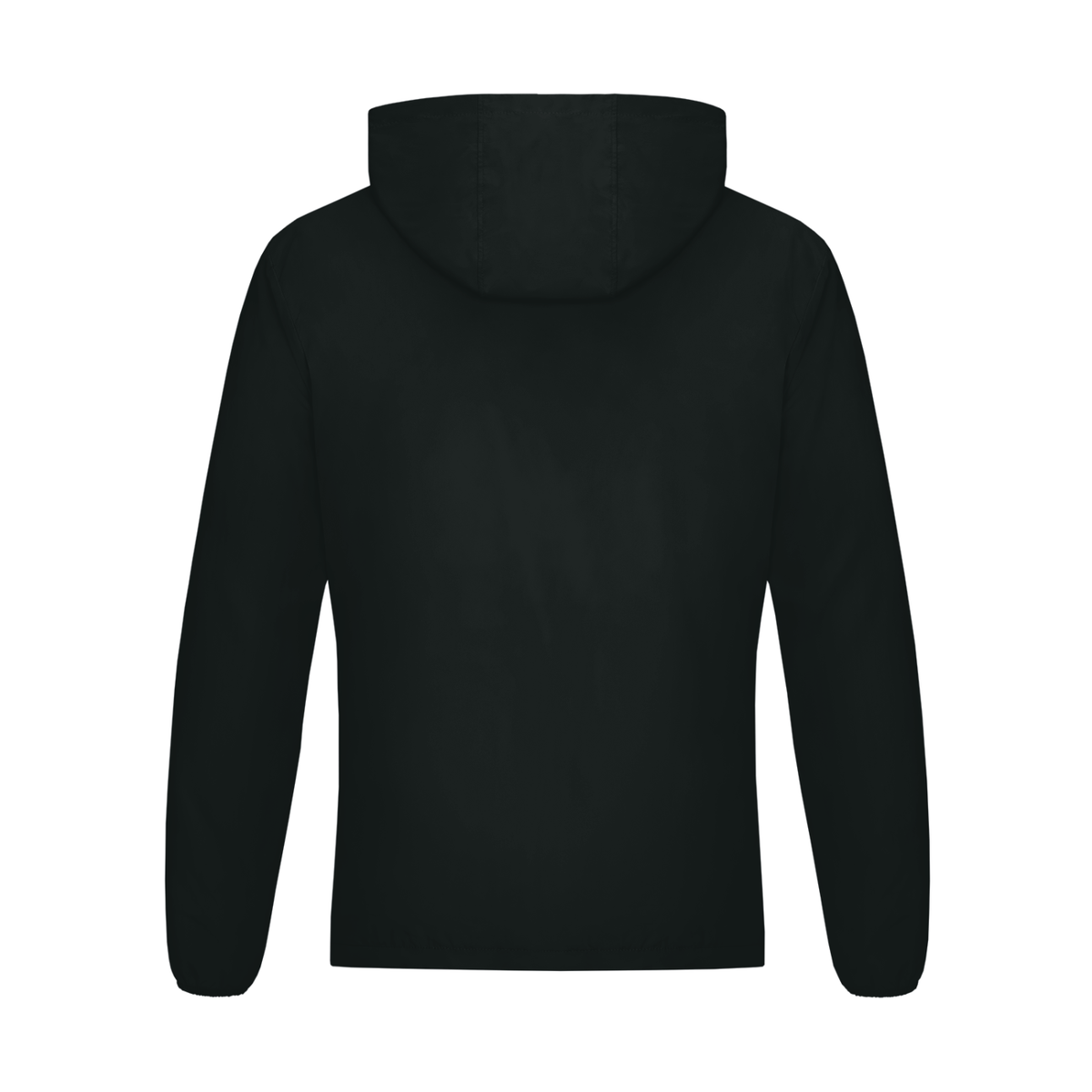 Unisex Soft Hooded Sports Jacket in dark gray, alternate angle