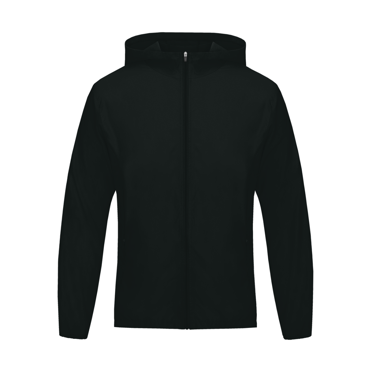 Unisex Soft Hooded Sports Jacket in dark gray