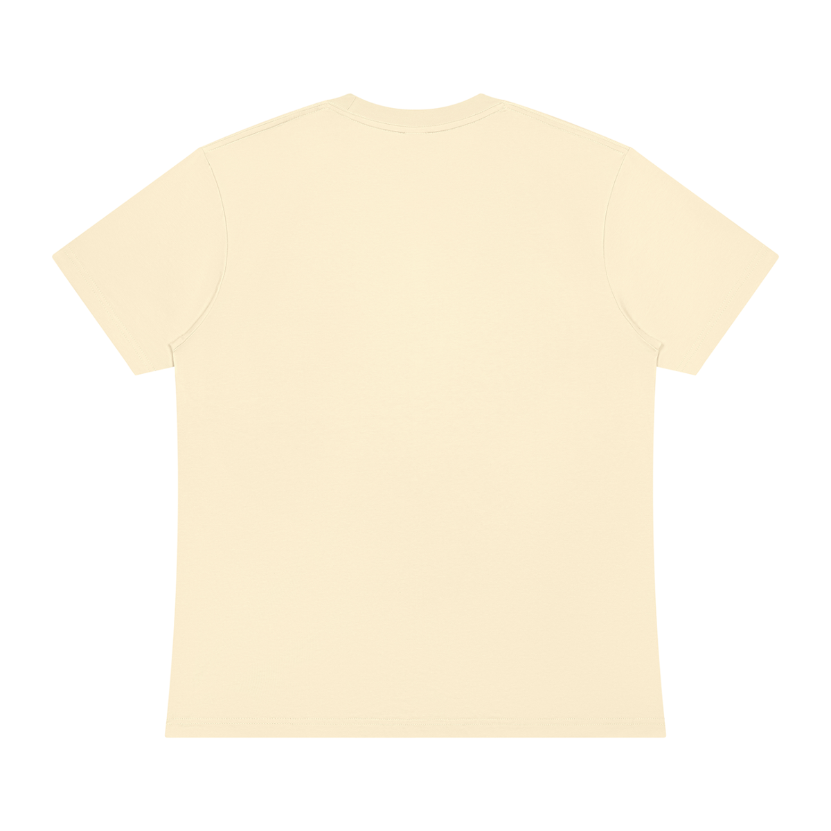 Unisex Sorona Crewneck T-Shirt in apricot, alternate angle
