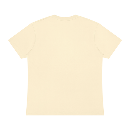 Unisex Sorona Crewneck T-Shirt in apricot, alternate angle