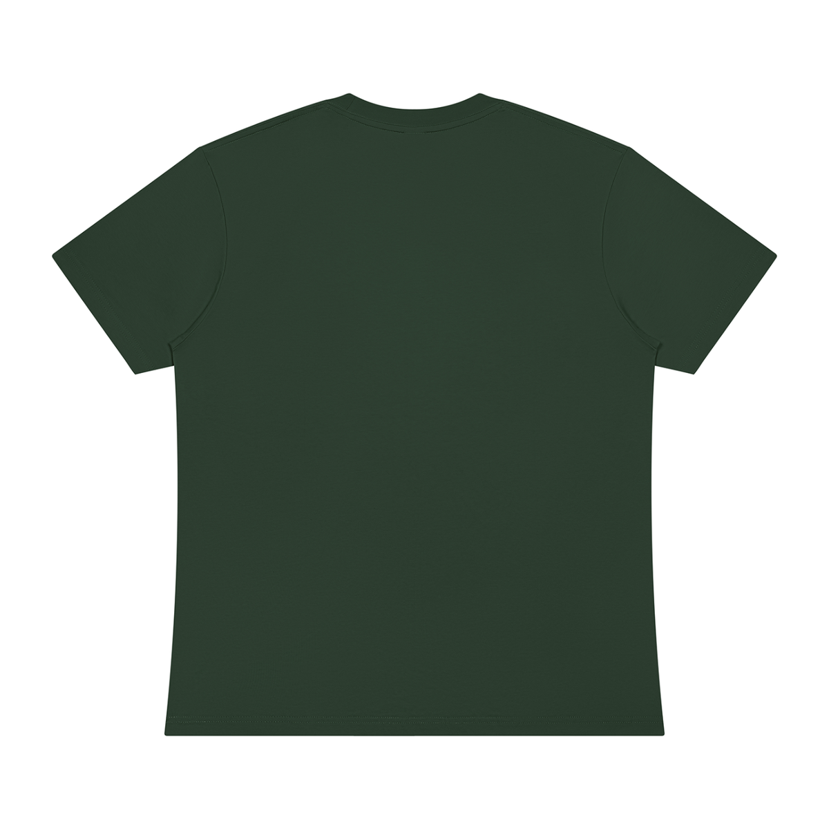 Unisex Sorona Crewneck T-Shirt in army green, alternate angle