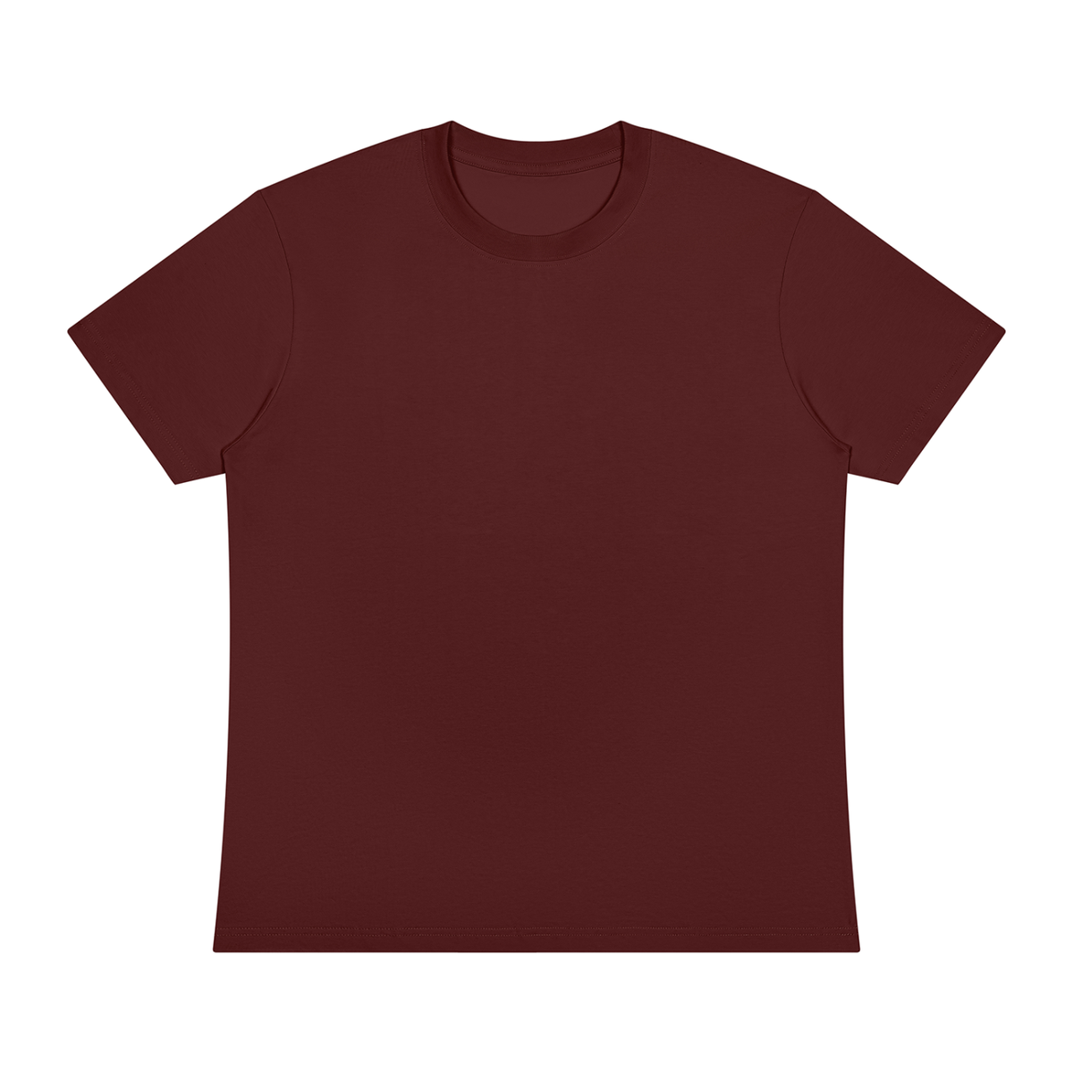 Unisex Sorona Crewneck T-Shirt in jujube red
