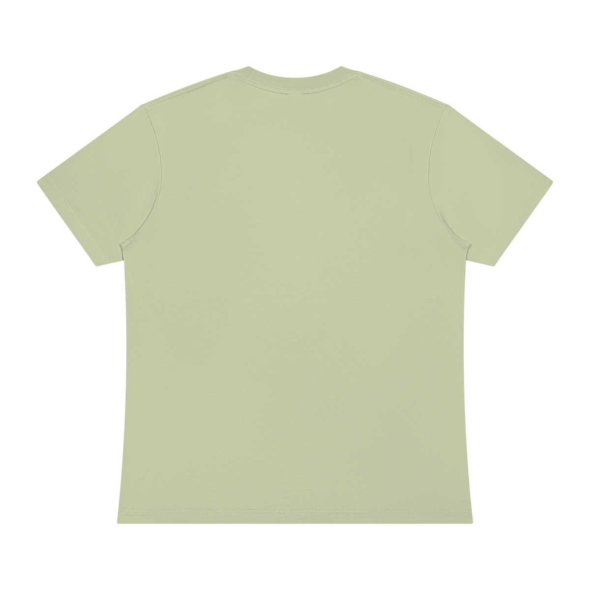 Unisex Sorona Crewneck T-Shirt in light green, alternate angle