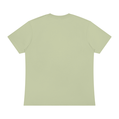 Unisex Sorona Crewneck T-Shirt in light green, alternate angle