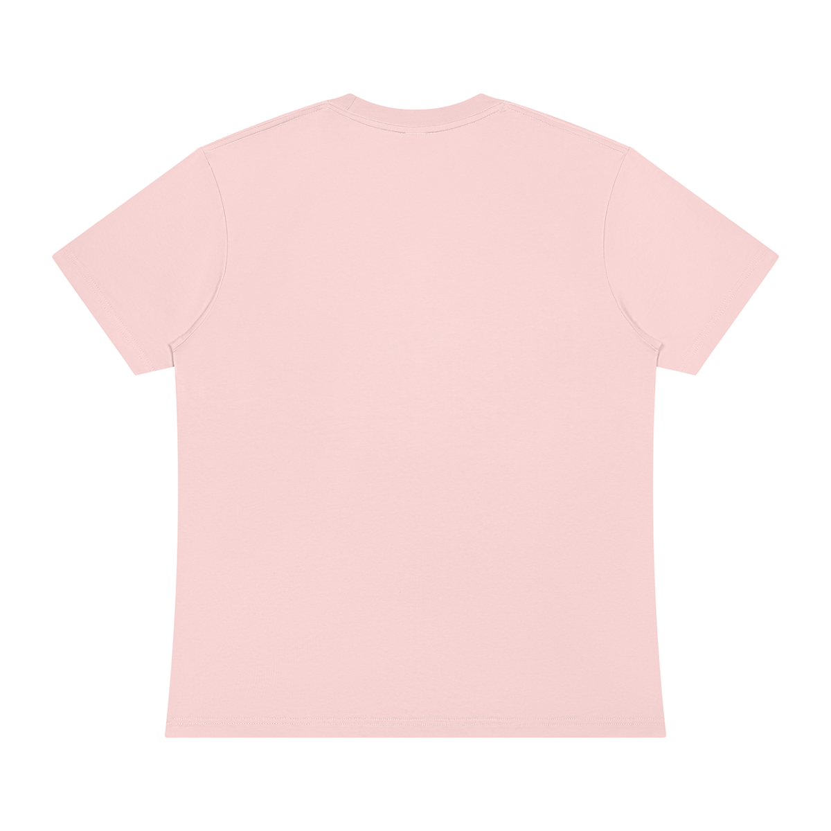 Unisex Sorona Crewneck T-Shirt in pink, alternate angle