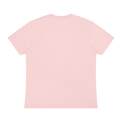 Unisex Sorona Crewneck T-Shirt in pink, alternate angle