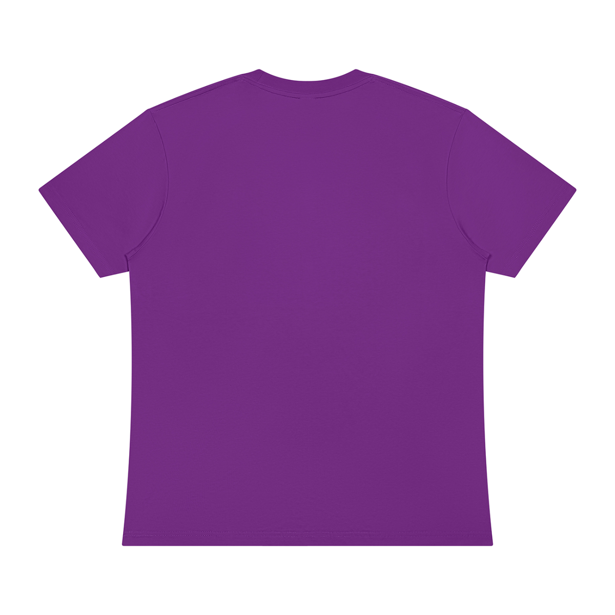 Unisex Sorona Crewneck T-Shirt in purple, alternate angle