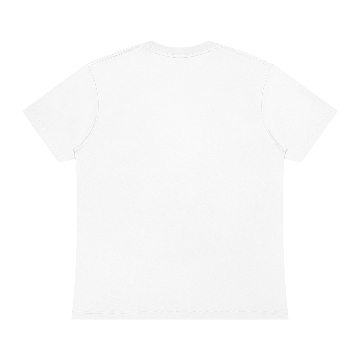 Unisex Sorona Crewneck T-Shirt in white, alternate angle