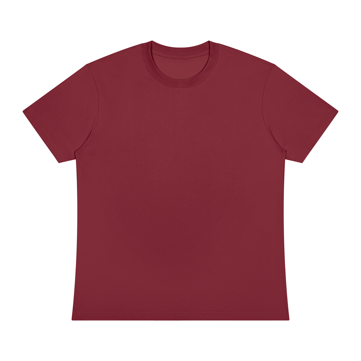 Unisex Sorona Crewneck T-Shirt in wine red